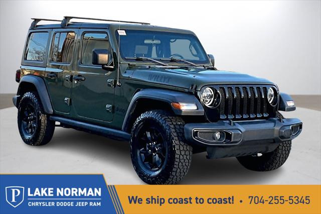 2021 Jeep Wrangler Unlimited Willys 4x4 2021 Jeep Wrangler Unlimited Willys 4x4