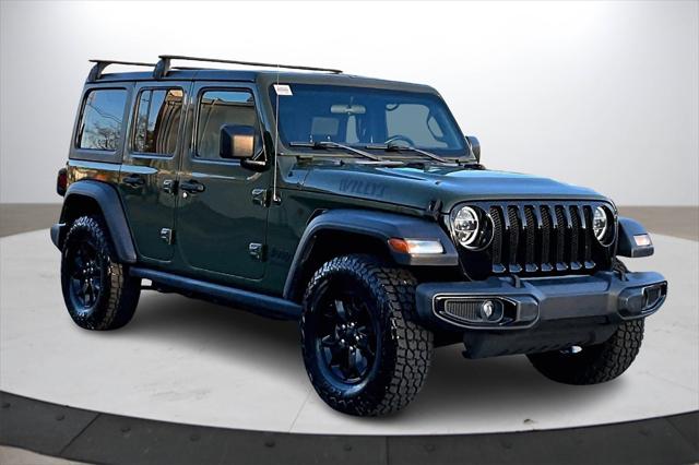 2021 Jeep Wrangler Unlimited Willys 4x4 2021 Jeep Wrangler Unlimited Willys 4x4