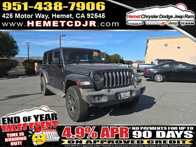2018 Jeep Wrangler Unlimited Sport S 4x4