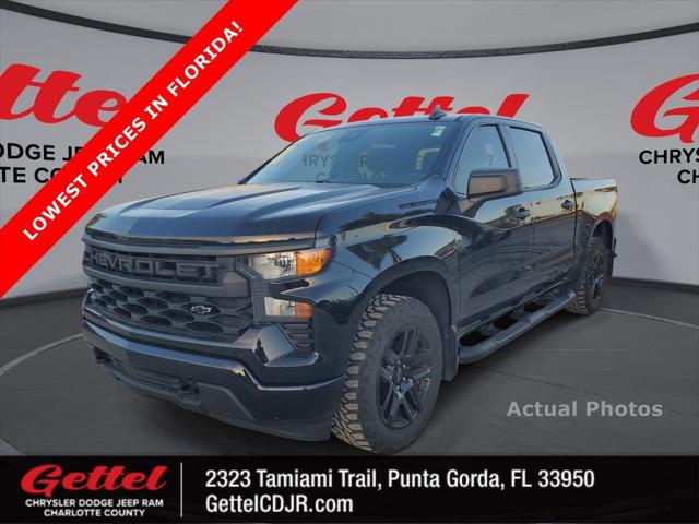 2023 Chevrolet Silverado 1500 2WD Crew Cab Short Bed Custom 2023 Chevrolet Silverado 1500 2WD Crew Cab Short Bed Custom