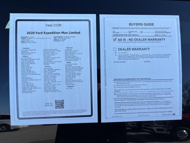 2020 Ford Expedition Limited MAX