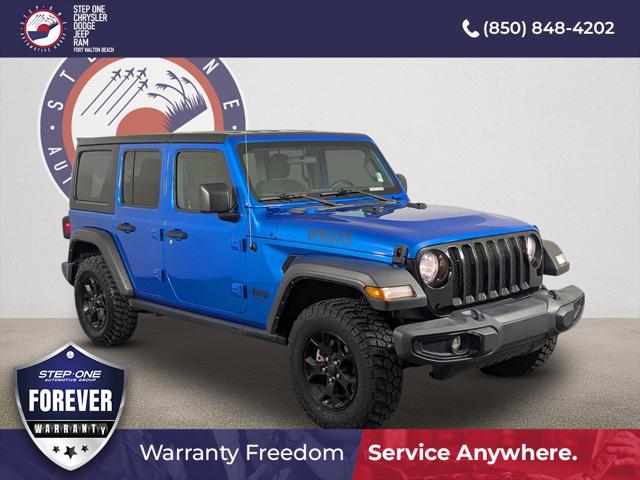 2021 Jeep Wrangler Unlimited Willys Sport 4x4 2021 Jeep Wrangler Unlimited Willys Sport 4x4