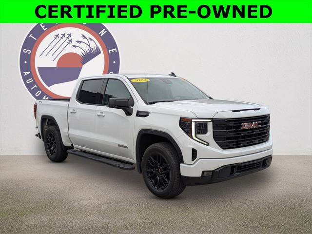 2024 GMC Sierra 1500 4WD Crew Cab Short Box Elevation with 3SB