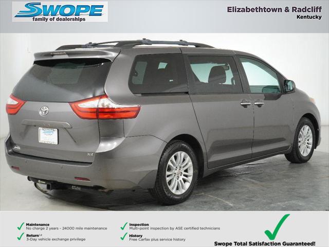 2015 Toyota Sienna XLE 8 Passenger