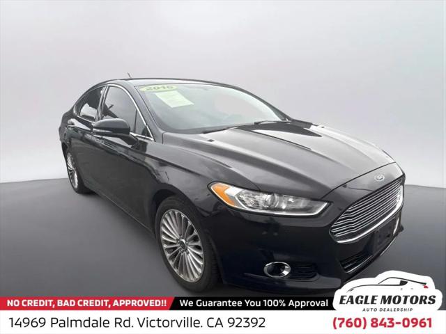 2016 Ford Fusion Titanium for sale in Victorville, CA