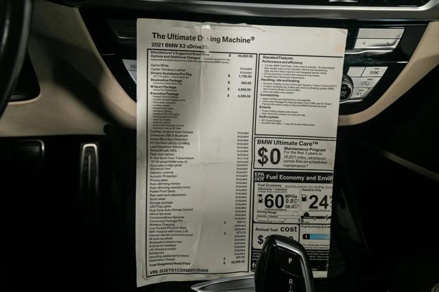 2021 BMW X3 xDrive30e