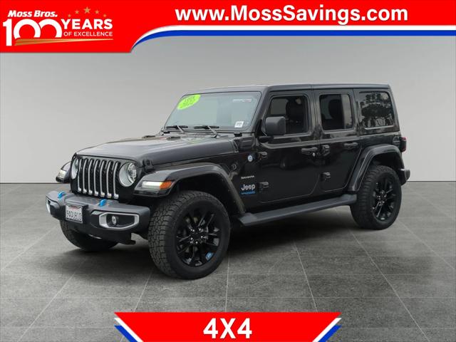 2022 Jeep Wrangler 4xe Unlimited Sahara 4x4