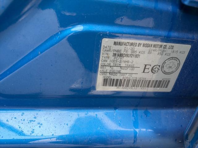 2020 Nissan Sentra SV Xtronic CVT