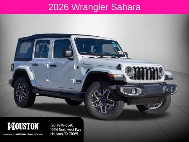 2026 Jeep Wrangler 4-Door Sahara 4x4 for sale in Houston , TX