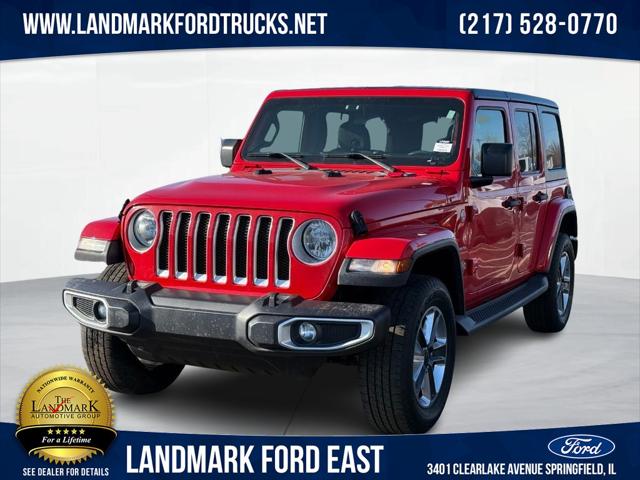 2019 Jeep Wrangler Unlimited Sahara 4x4 for sale in Springfield, IL