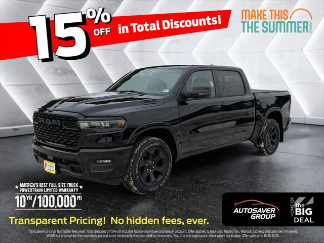2026 Ram 1500 Big Horn Crew Cab 4x4 5'7" Box for sale in Saint Johnsbury, VT