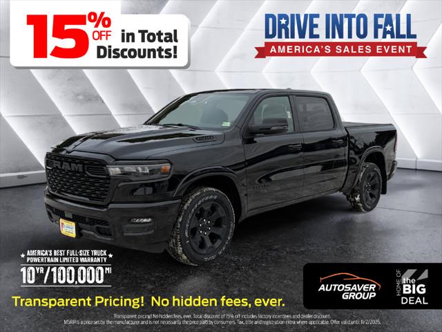 2026 Ram 1500 Big Horn Crew Cab 4x4 57 Box for sale in Saint Johnsbury, VT