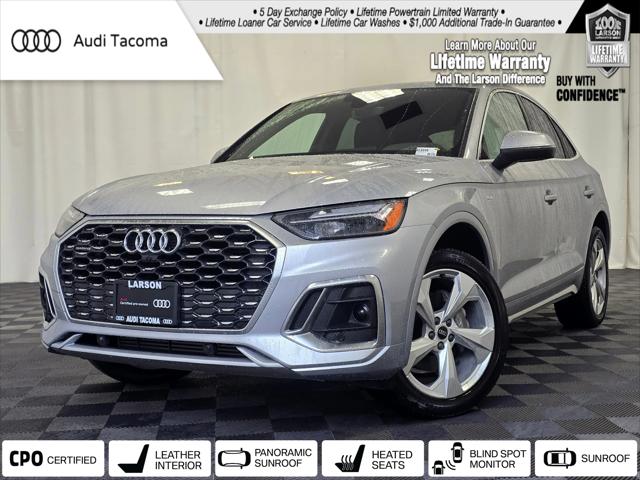 2025 Audi Q5 Sportback Premium Plus 45 TFSI S line quattro S tronic for sale in Fife, WA