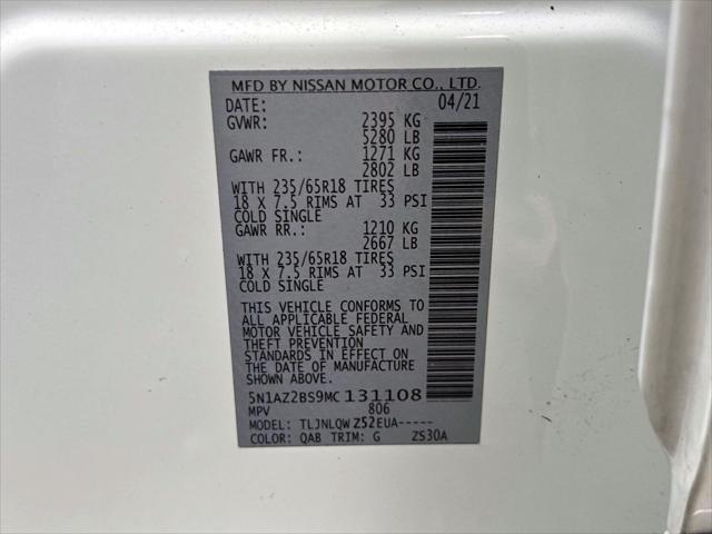 2021 Nissan Murano SV Intelligent AWD [37]