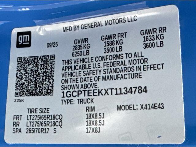 2026 Chevrolet Colorado Trail Boss, 4WD
