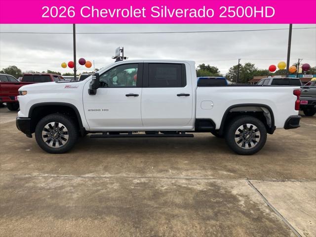 2026 Chevrolet Silverado 2500HD Crew Cab, Standard Bed, WT, 4WD