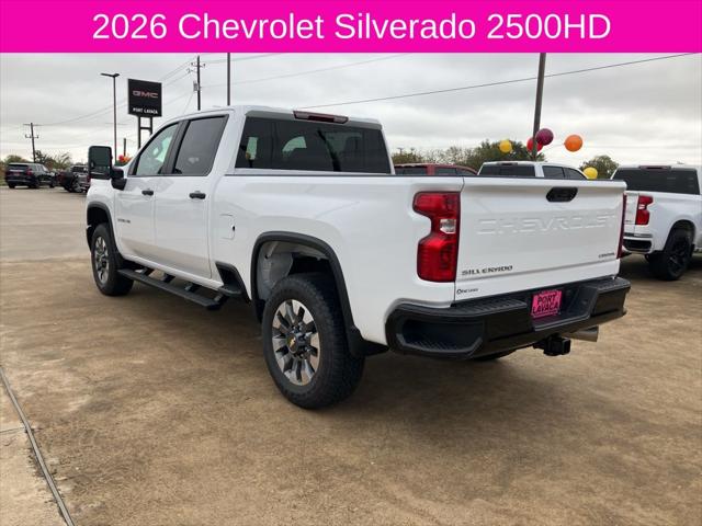 2026 Chevrolet Silverado 2500HD Crew Cab, Standard Bed, WT, 4WD