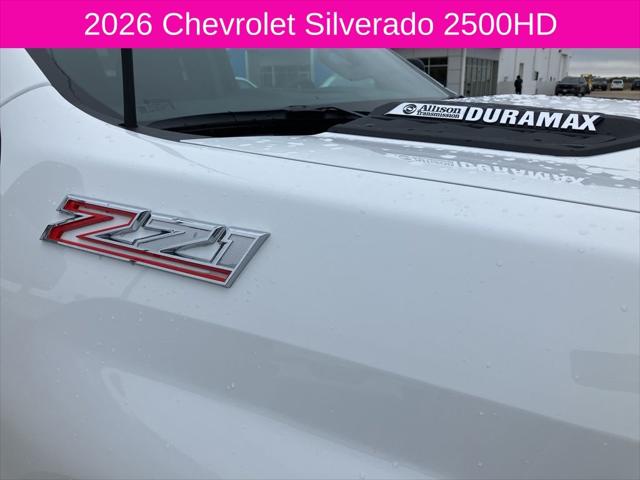 2026 Chevrolet Silverado 2500HD Crew Cab, Standard Bed, WT, 4WD