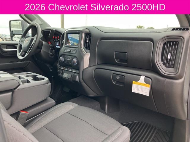 2026 Chevrolet Silverado 2500HD Crew Cab, Standard Bed, WT, 4WD