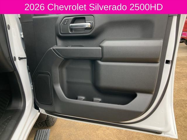 2026 Chevrolet Silverado 2500HD Crew Cab, Standard Bed, WT, 4WD