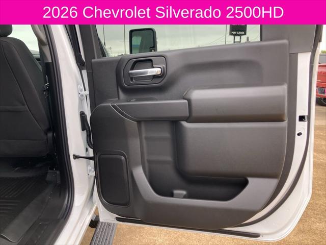 2026 Chevrolet Silverado 2500HD Crew Cab, Standard Bed, WT, 4WD