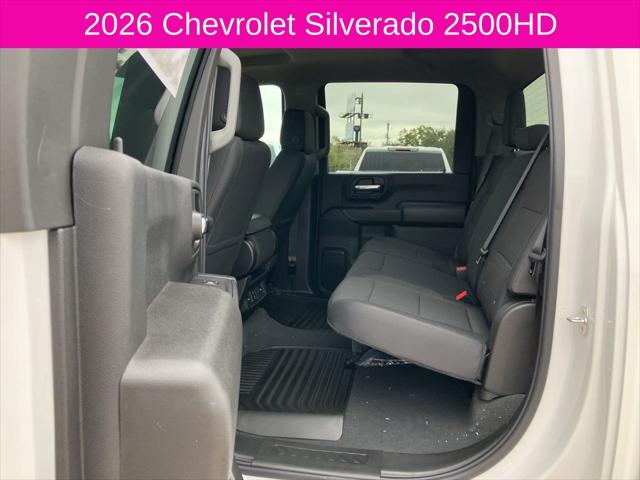 2026 Chevrolet Silverado 2500HD Crew Cab, Standard Bed, WT, 4WD