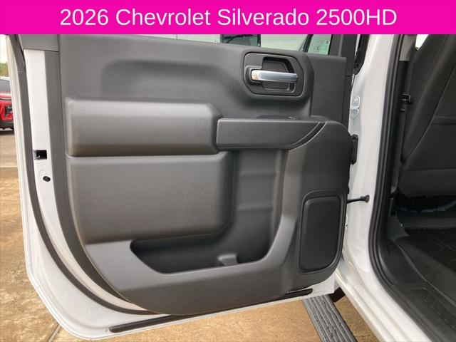 2026 Chevrolet Silverado 2500HD Crew Cab, Standard Bed, WT, 4WD