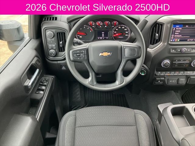 2026 Chevrolet Silverado 2500HD Crew Cab, Standard Bed, WT, 4WD