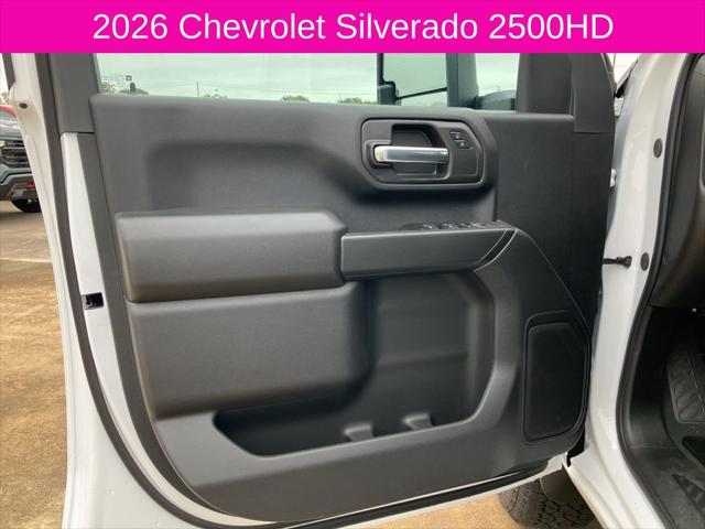 2026 Chevrolet Silverado 2500HD Crew Cab, Standard Bed, WT, 4WD