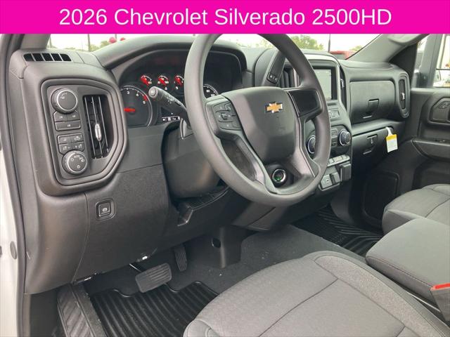 2026 Chevrolet Silverado 2500HD Crew Cab, Standard Bed, WT, 4WD