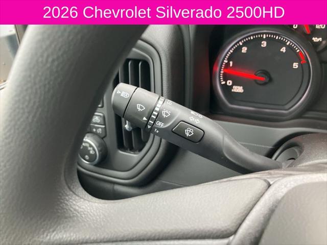 2026 Chevrolet Silverado 2500HD Crew Cab, Standard Bed, WT, 4WD