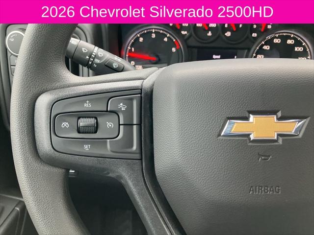 2026 Chevrolet Silverado 2500HD Crew Cab, Standard Bed, WT, 4WD