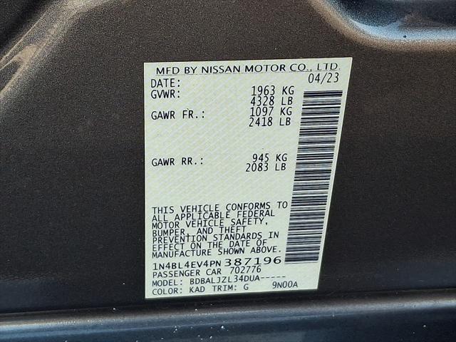 2023 Nissan Altima SL FWD