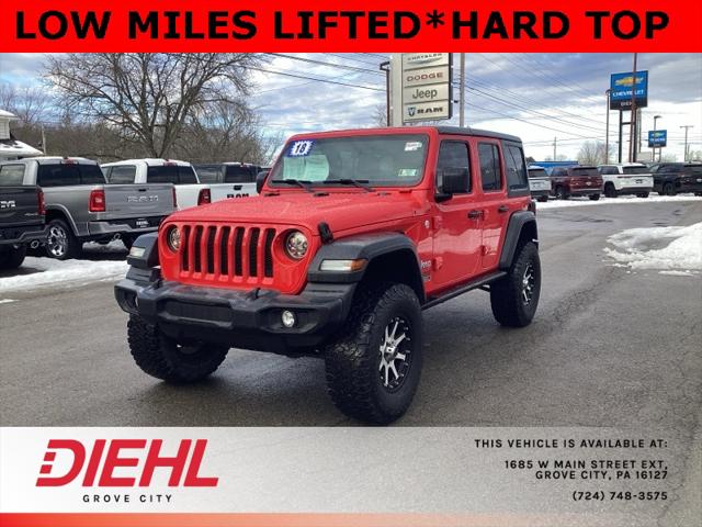 2018 Jeep Wrangler Unlimited Sport 4x4 2018 Jeep Wrangler Unlimited Sport 4x4