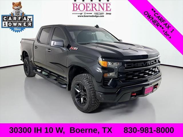2023 Chevrolet Silverado 1500 4WD Crew Cab Short Bed Custom Trail Boss
