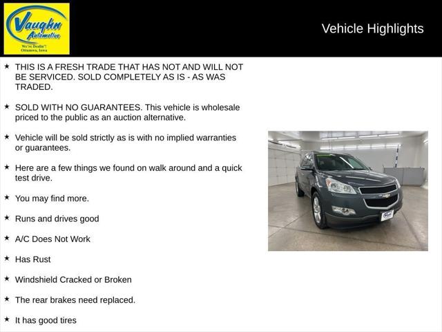 2012 Chevrolet Traverse 1LT 2012 Chevrolet Traverse 1LT