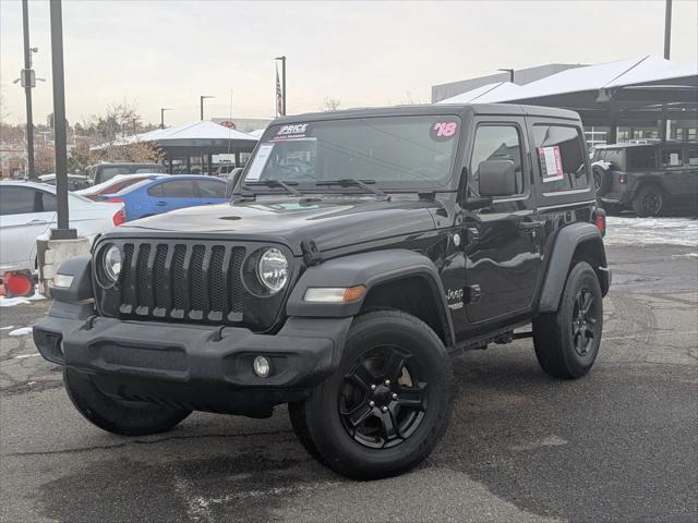 2018 Jeep Wrangler Sport S 4x4