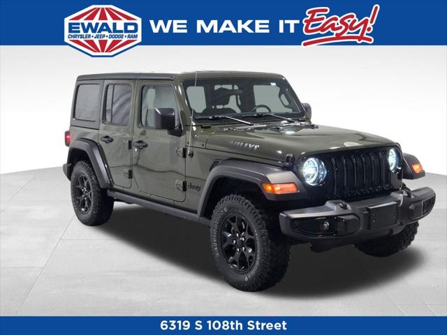 2021 Jeep Wrangler Unlimited Willys 4x4 2021 Jeep Wrangler Unlimited Willys 4x4