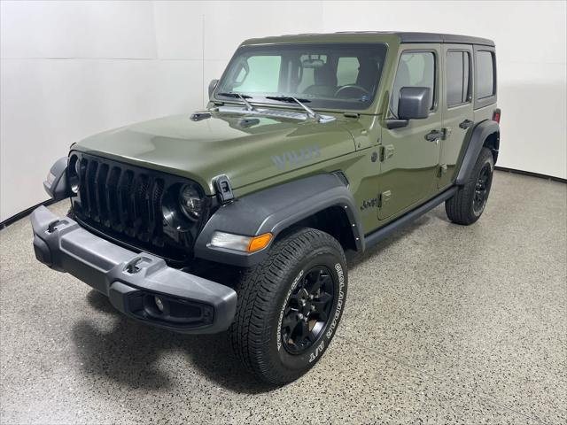 2021 Jeep Wrangler Unlimited Willys 4x4 2021 Jeep Wrangler Unlimited Willys 4x4