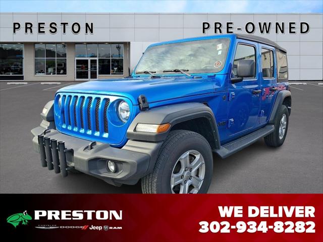 2022 Jeep Wrangler Unlimited Sport S 4x4 2022 Jeep Wrangler Unlimited Sport S 4x4