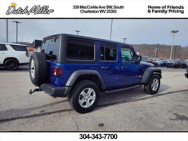 2018 Jeep Wrangler Unlimited Sport S 4x4