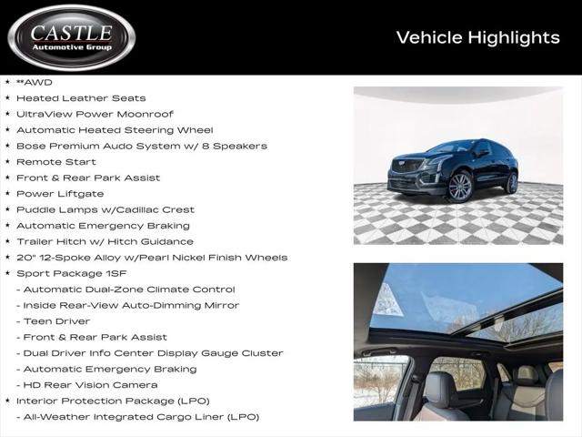 2022 Cadillac XT5 AWD Sport
