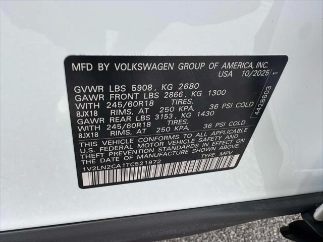 2026 Volkswagen Atlas SE