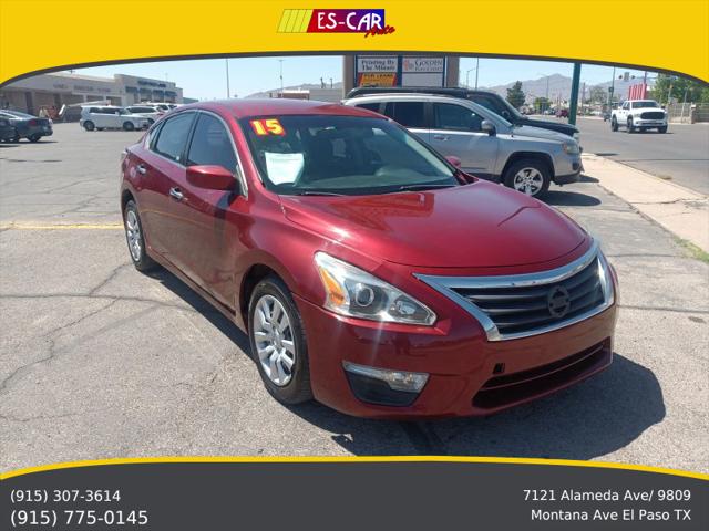 2015 Nissan Altima 2.5 S for sale in El Paso, TX