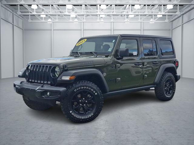 2021 Jeep Wrangler Unlimited Willys 4x4 2021 Jeep Wrangler Unlimited Willys 4x4