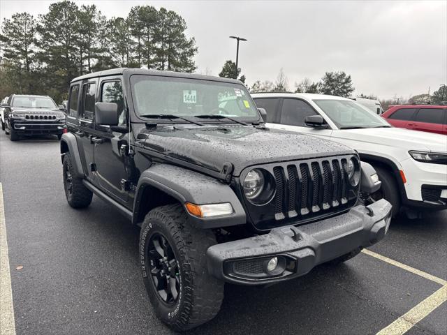 2021 Jeep Wrangler Unlimited Willys 4x4 2021 Jeep Wrangler Unlimited Willys 4x4