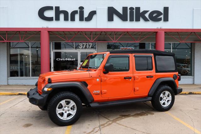 2018 Jeep Wrangler Unlimited Sport S 4x4 2018 Jeep Wrangler Unlimited Sport S 4x4