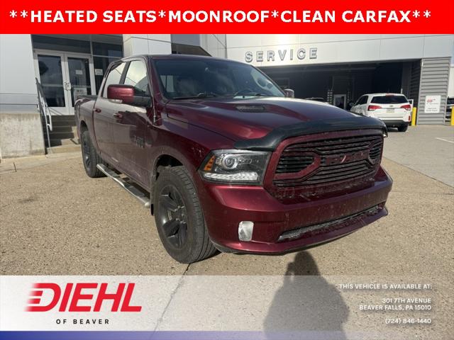 2018 RAM 1500 Sport Crew Cab 4x4 57 Box 2018 RAM 1500 Sport Crew Cab 4x4 57 Box
