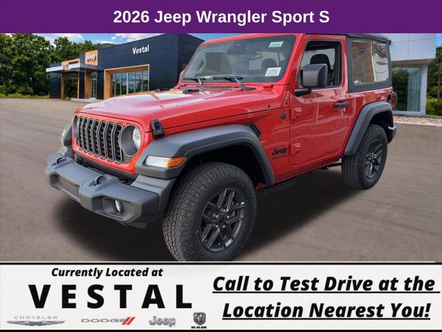 2026 Jeep Wrangler 2-Door Sport S 4x4 for sale in Vestal, NY