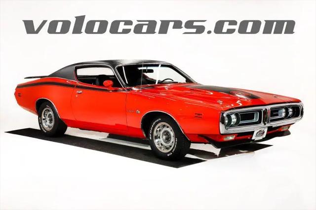 Photo D’époque – Dodge Dart Swinger 1971, Thème Automobile, Tirage Occasion